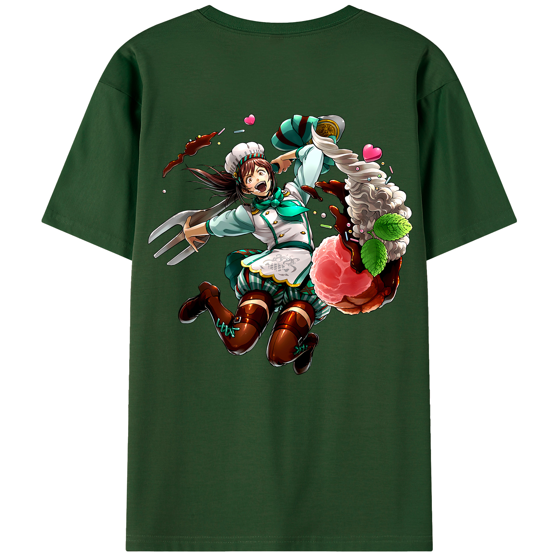 （画像用） 進撃の巨人 サシャ·ブラウス Attack on Titan Sasha Blaus 綿100％半袖Tシャツ（背面プリント）
